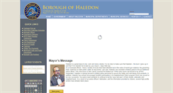 Desktop Screenshot of haledonboronj.com